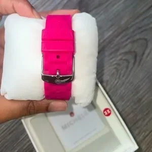 Michele Pink Watch NEVER WORN Michele | Accessories | Michele Pink Watch Never Worn | Poshmark main image 4
